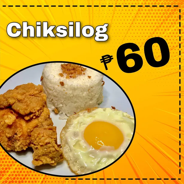 Chiksilog ₱60